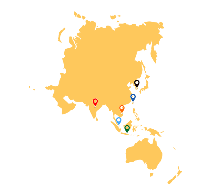 Asia Pacific Map