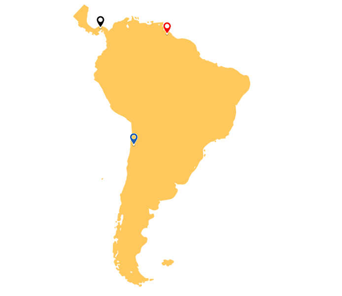 South America Map